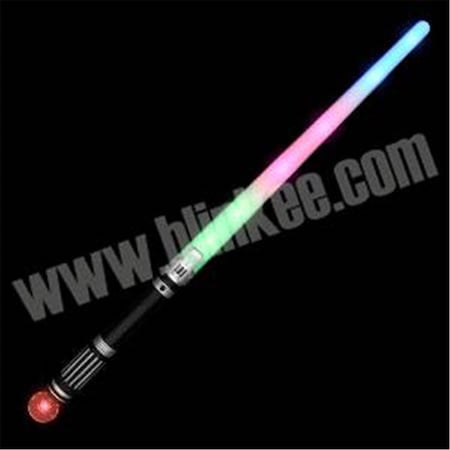 Endless Games LED Rainbow Saber Sword with Crystal Prism Ball EN3342557